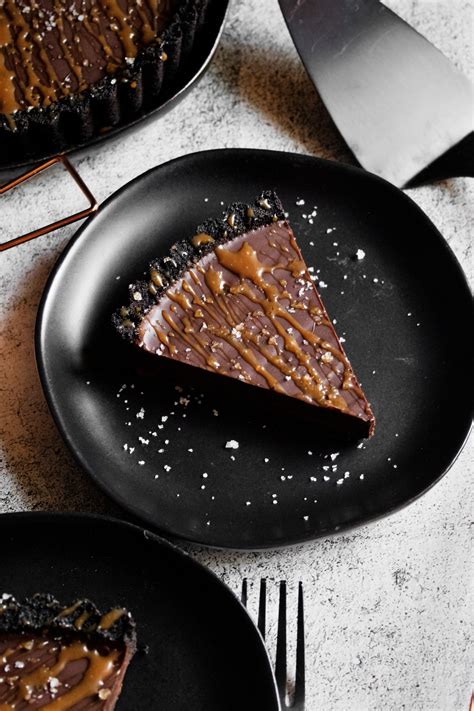 Salted Caramel Chocolate Ganache Tart Poetry Pies