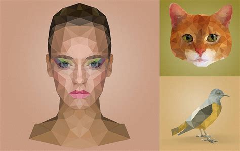 Learn How To Create A Low Poly Portrait In Photoshop No Illustrator Or