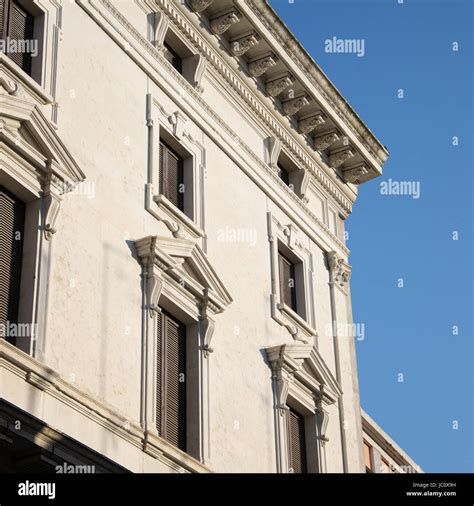 Architecture of renaissance in Ferrara Stock Photo - Alamy