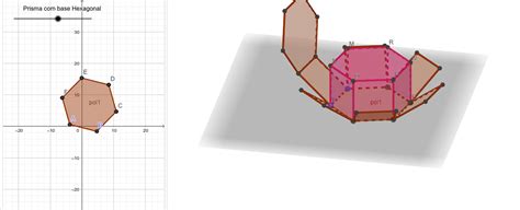 Planifica O Prisma Hexagonal Geogebra