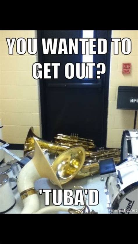 Tuba Choir Humor Marching Band Jokes Musician Memes Music Jokes