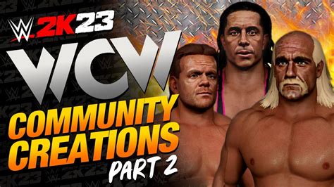 WWE 2K23 WCW COMMUNITY CREATIONS SHOWCASE PART 2 OLD SCHOOL