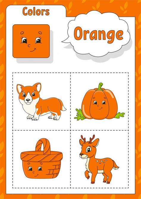 30++ Free Printable Color Orange Worksheets – Coo Worksheets