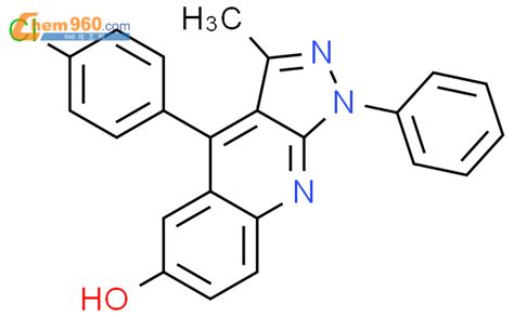 886573 14 4 1H PYRAZOLO 3 4 B QUINOLIN 6 OL 4 4 CHLOROPHENYL 3