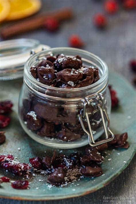 Chocolate Covered Cranberries Recipe Appetizer Addiction