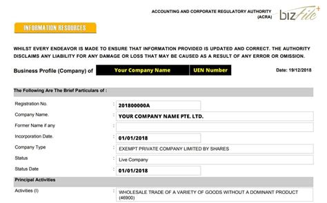 singapore company registration guide register  company sg