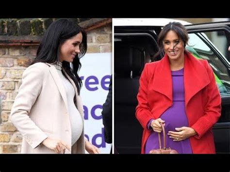 Meghan Markle Baby Bump Why Is Meghan S Baby Bump So BIG Could She Be