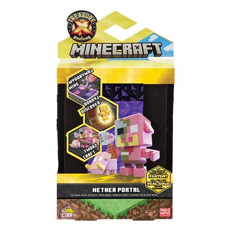 Figurka Moose Toys Treasure X Minecraft Nether Portal 41642 Wykopaliska 14603967953 Allegro Pl