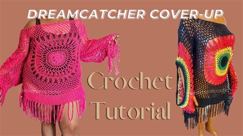 How To Crochet Dreamcatcher Cover Up Diy Tutorial And Written Pattern