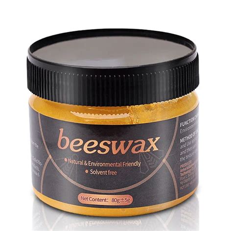 Natural In Wood Restoration Beeswax Furniture Polish