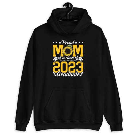 Proud Mom Of A Class Of 2023 Graduate Shirt Proud Mom Etsy