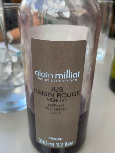 Alain Milliat Jus Raisin Rouge Merlot Vivino Canada