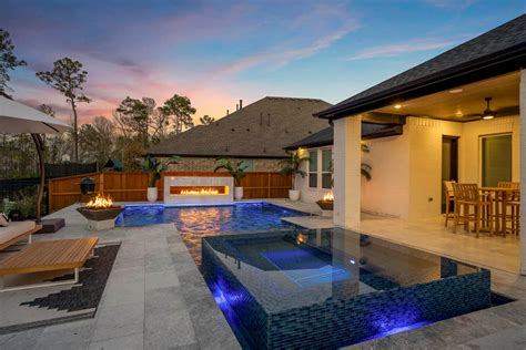 Custom Backyard Pool Spa Designs And Photos Backyard Oasis Inc