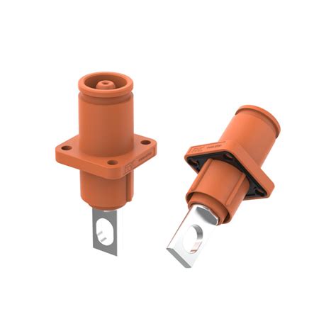 Fpic Energy Storage Connector Right Angle 200A Busbar Lug Plug In