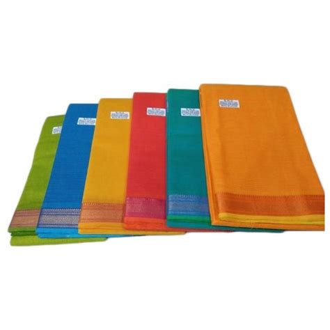 Mangalgiri South Cotton Fabrics 6 3 M With Blouse Piece At Rs 75