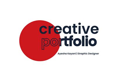 Creative Portfolio - Graphic Designer :: Behance