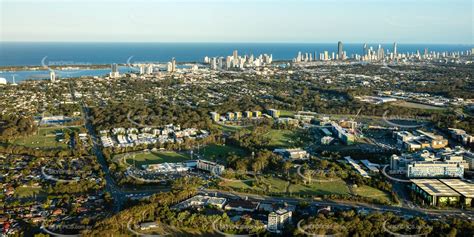 Sunset Aerial Photo Southport QLD Aerial Photography