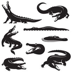 Crocodile Icon Vector Images (over 7,100)