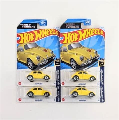 Lot Of Hot Wheels Transformers Bumblebee Hw Screen Time Ebay