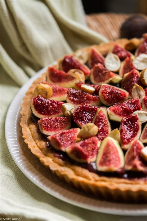 Recette De Tarte Amandine Aux Figues Et La Noisette Recettes