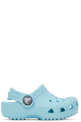 Baby Blue Classic Clogs by Crocs | SSENSE