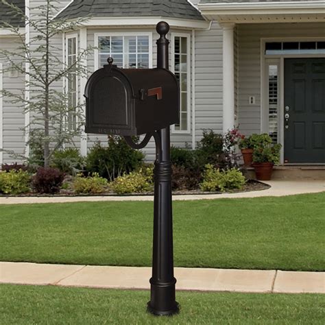 Special Lite Products Berkshire Post Mounted Mailbox And Reviews Wayfair