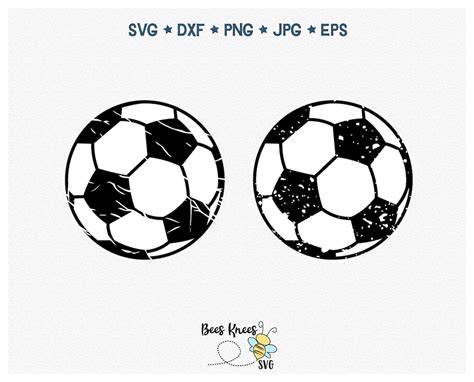 Distressed Soccer Ball Svg Grunge Soccer Ball Svg Soccer Ball Svg