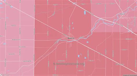 Woodville Oh Political Map Democrat And Republican Areas In Woodville