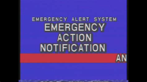 Emergency Action Notification Test Youtube