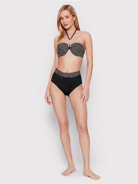 Selmark Bikini Oberteil BG216 Schwarz Modivo De