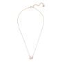 Swarovski Smykke Dazzling Swan Necklace Multi Colored Rose Gold Tone