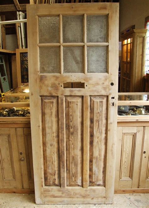 Reclaimed Pine External Edwardian Front Door Stained Glass Doors Company Ubicaciondepersonas