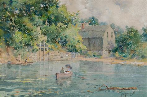 Sold Price Paul Sawyier Franklin County Kentucky Mill Scene