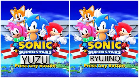 Yuzu Vs Ryujinx Performance Test Sonic Superstars Nintendo Switch