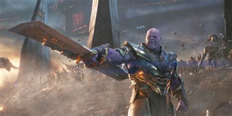 Avengers Endgame Art Reveals Thanos Original Weapon