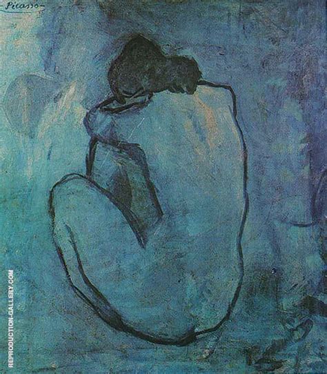 Blue Nude By Pablo Picasso Oil Painting Reproduction