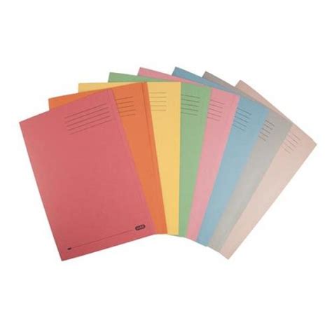 Elba Heavyweight Foolscap GX20316 Square Cut Files And Slipfiles