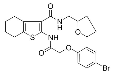 2 4 BROMOPHENOXY ACETYL AMINO N TETRAHYDRO 2 FURANYLMETHYL 4 5 6