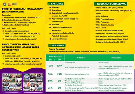 Penerimaan Mahasiswa Baru Fkmik Univet Bantara T A Fakultas