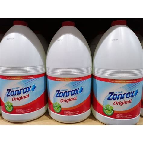 COD Zonrox Bleach Original 1 Gallon Lazada PH