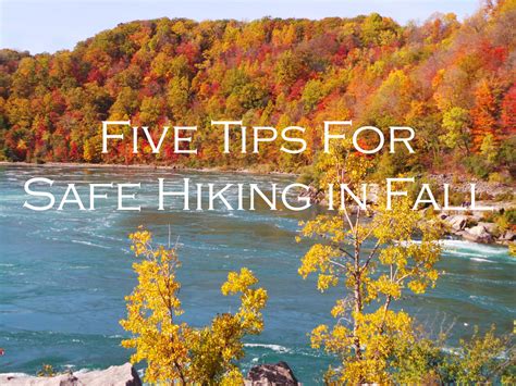 Five Safe Hiking Tips for Fall - SkyAboveUs