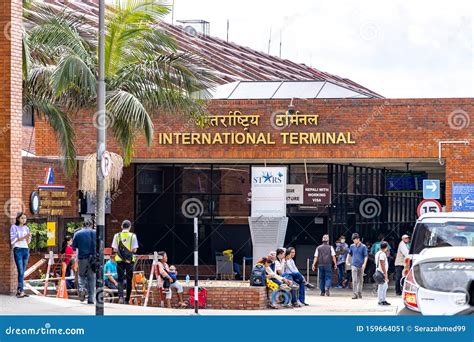 Tribhuvan International Airport in Kathmandu, Nepal. Editorial Photo ...