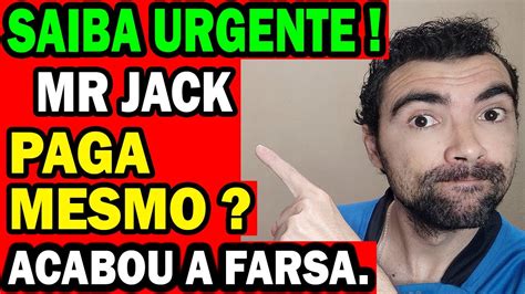 MR JACK BET PAGA CUIDADO MR JACK BET É CONFIAVEL PLATAFORMA MR