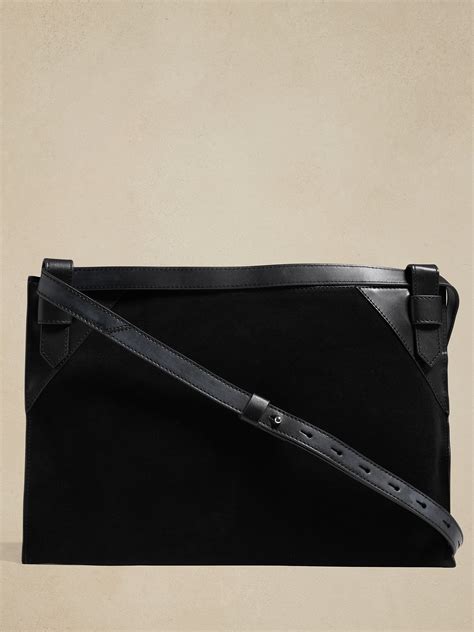 Leather Shoulder Bag Banana Republic Factory