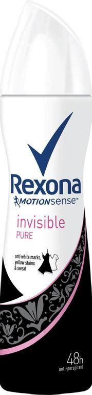 Rexona Deodorant Invisible Pure Ml Dezodorant