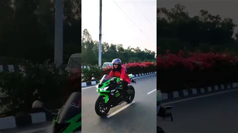 Girl Ride Ninja Zx6r🤩 Youtube