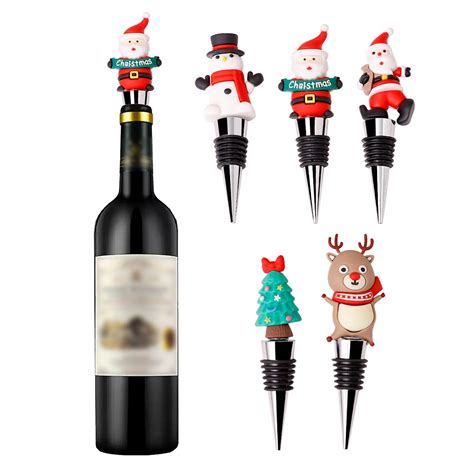 Wine Stoppers Vacuum Bottle Stopper With Silicone Reusable Wine Corks