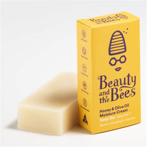 Tasmanian Extra Virgin Olive Oil Honey Soap Bar Beauty And The Bees