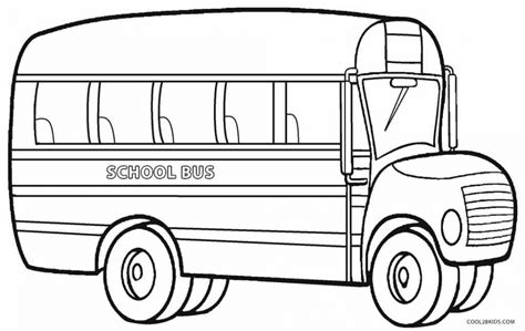 Get This Free School Bus Coloring Pages 9tf1q