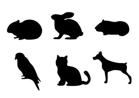 Dog Silhouette Outline at GetDrawings | Free download